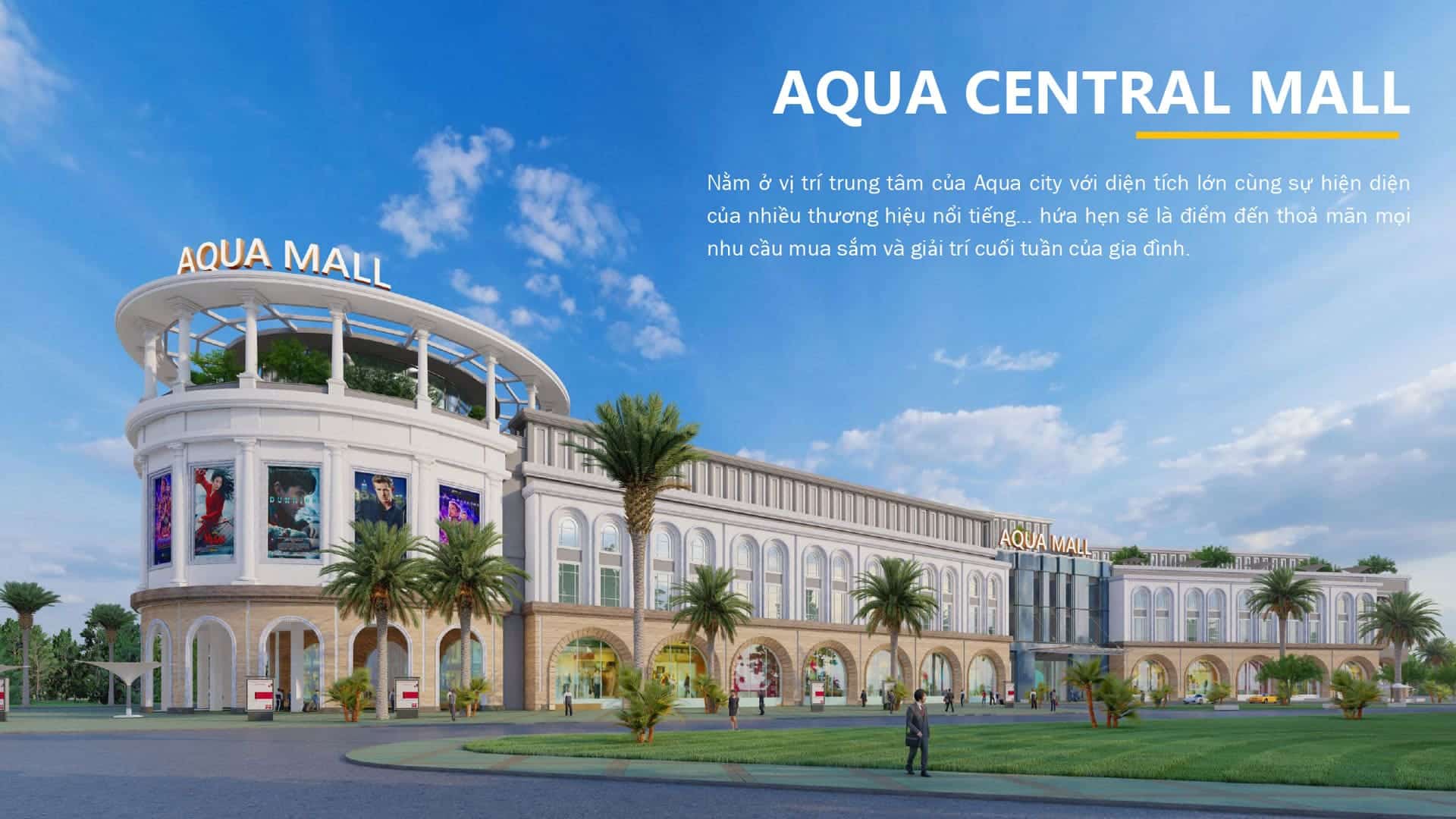 Aqua Central Mall tại Aqua City mở ra trung tâm mua sắm và giải trí quy mô lớn, quy tụ nhiều thương hiệu và trải nghiệm cuối tuần hấp dẫn.
