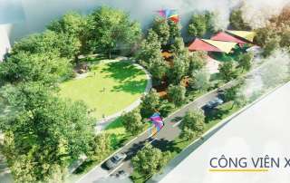 Công viên xanh Aqua City kiến tạo khoảng thở sinh thái rộng mở, nơi cư dân thư giãn, vui chơi và kết nối gia đình giữa thiên nhiên trong lành.