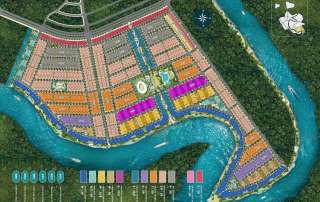 Phoenix Central được định hướng trở thành lõi tiện ích của Đảo Phượng Hoàng với trường học, y tế, công viên, kênh đào và không gian thương mại.